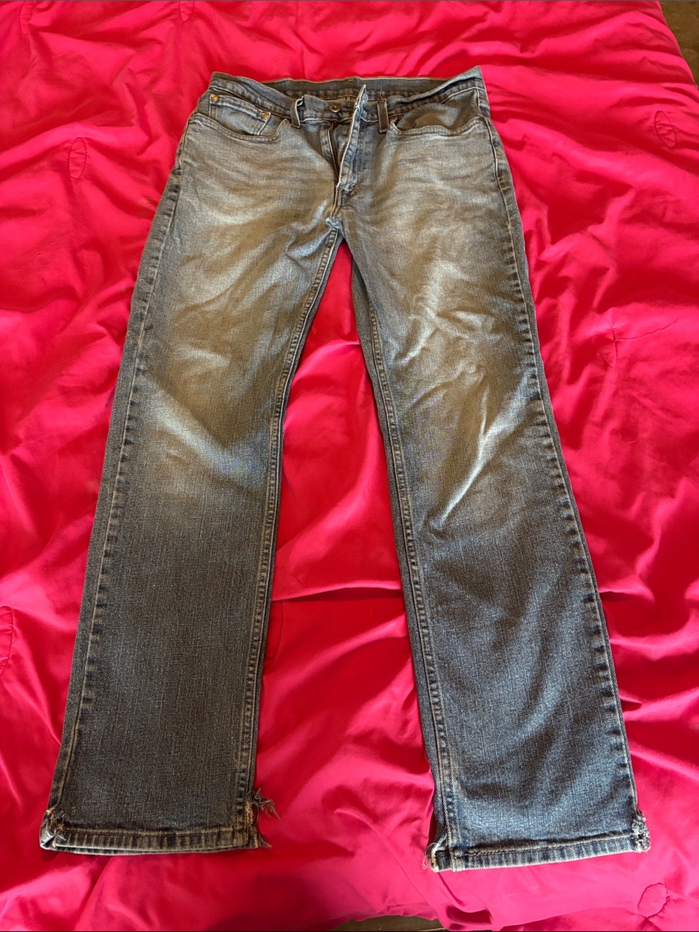 Levi's Straight Leg Gray Men's Jeans